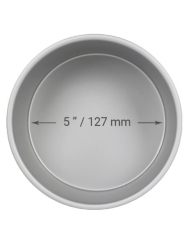 Molde Redondo Metal 12,7x10,2cm PME