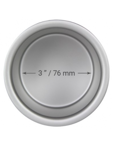 Molde Redondo Metal 7,6x7,6cm PME