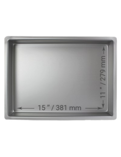 Molde Rectangular Metal 27,9x38x7,6cm PME 2