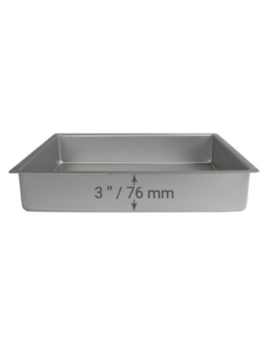 Molde Rectangular Metal 27,9x38x7,6cm PME