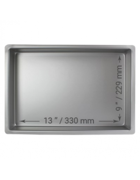 Molde Rectangular Metal 22,9x33x7,6cm PME