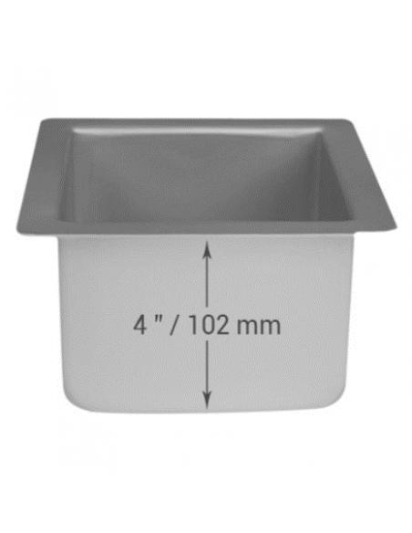 Molde Cuadrado Metal 20,3x20,3x7,5cm PME