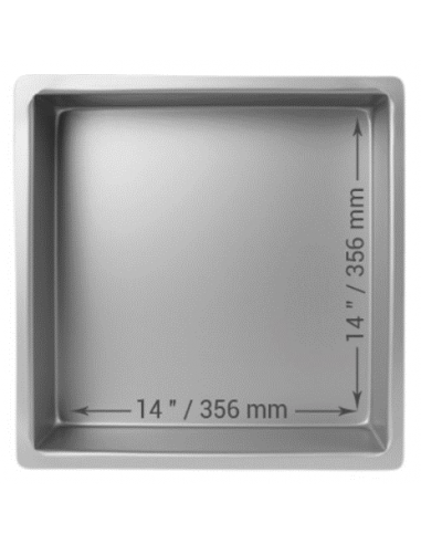 Molde Cuadrado Metal 35,6x35,6x10,2cm PME