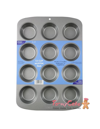 Molde Cupcakes para 12ud PME