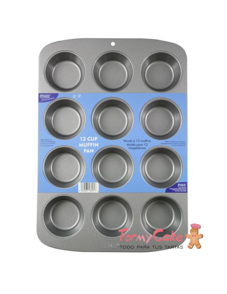Molde Cupcakes para 12ud PME