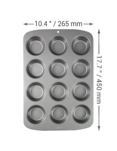 Molde Cupcakes para 12ud PME