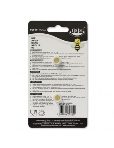 Molde Fondant Abeja Set/2 JEM