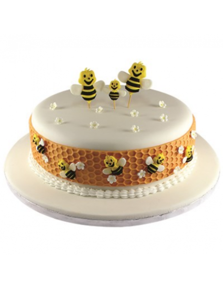 Molde Fondant Abeja Set/2 JEM