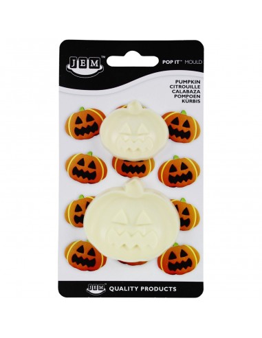Molde Fondant Calabaza 2uds JEM