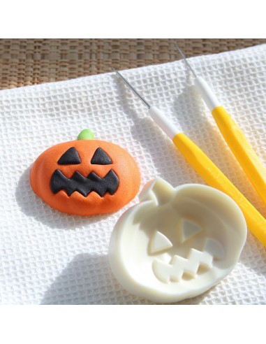 Molde Fondant Calabaza 2uds JEM