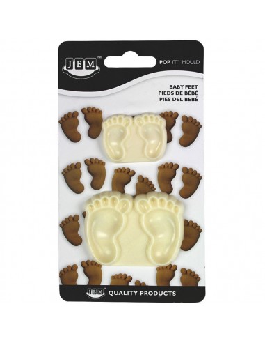 Molde Fondant Pies Set/2 JEM