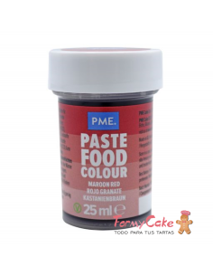 Colorante Pasta Rojo Granate PME 25gr