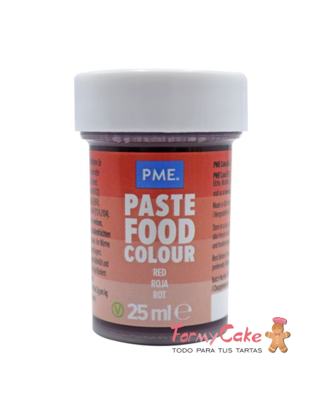 Colorante Pasta Rojo 25gr PME