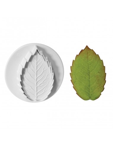 Cortante Hoja Rosa Grande PME