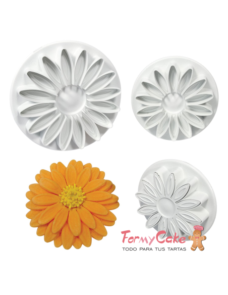 Cortantes Girasoles 3ud PME