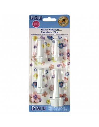 Cortantes Blossom 4ud PME