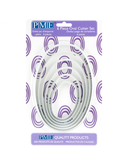 Cortantes Ovalos 6ud PME