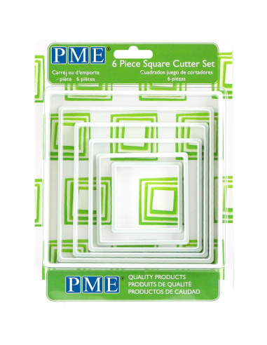 Cortantes Cuadrados 6ud PME