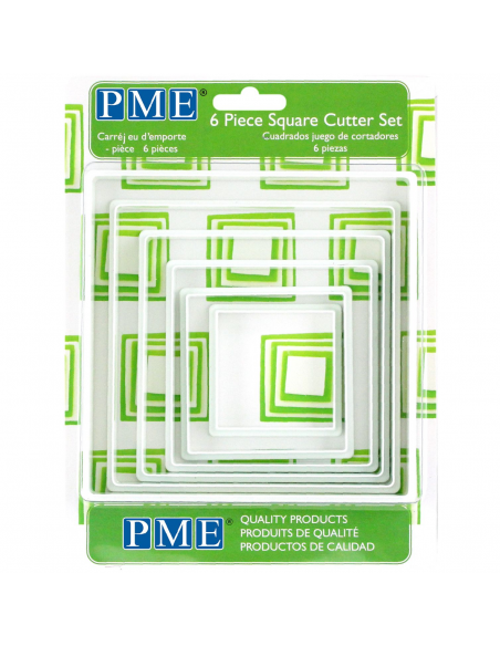 Cortantes Cuadrados 6ud PME