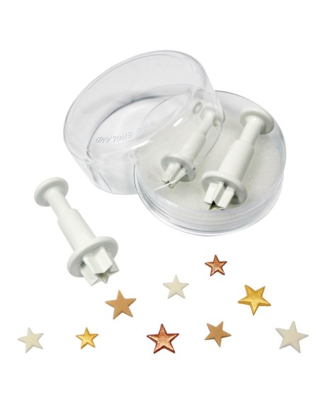 Cortantes Estrellas 3ud PME