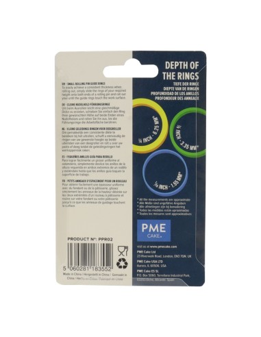 Guías para Rodillo pequeño 3uds PME