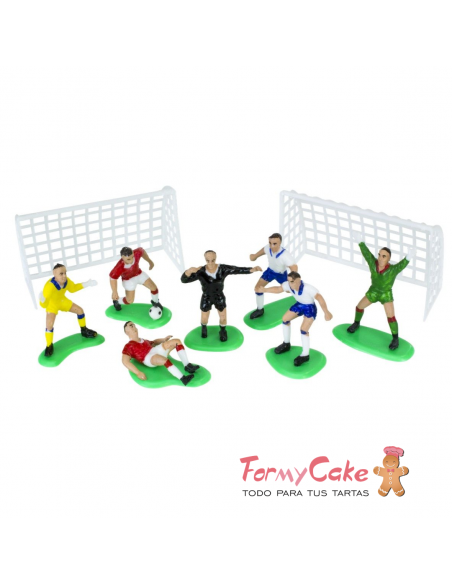 Kit Fútbol para Tartas 9 Piezas PME