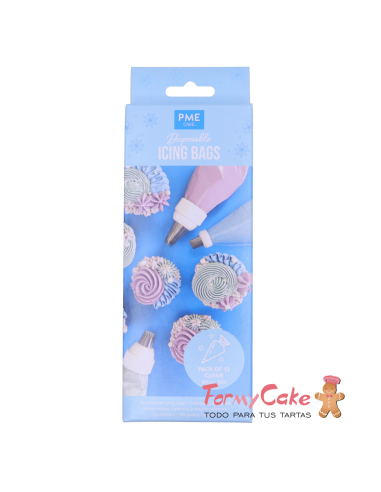 Mangas Pasteleras Desechables 30cm 12uds PME