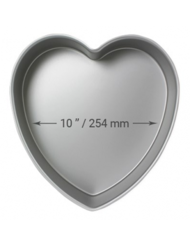 Molde Metal Corazón 25,4x7,5cm PME
