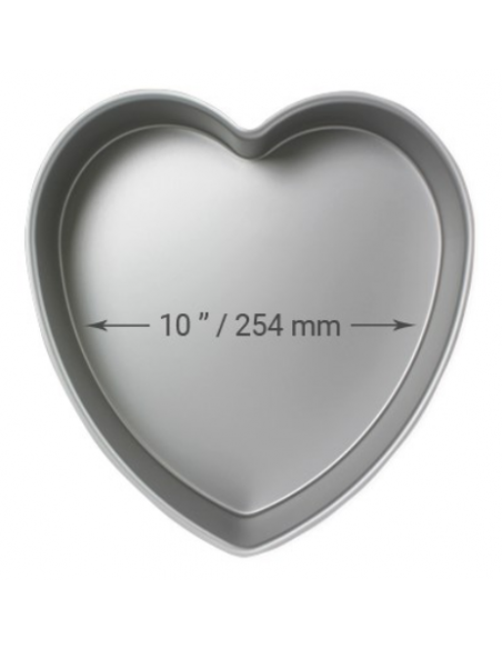 Molde Metal Corazón 25,4x7,5cm PME