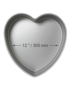 Molde Metal Corazón 15,2x7,5cm PME 2