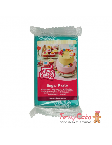 Fondant Mystic Turquesa 250gr Funcakes