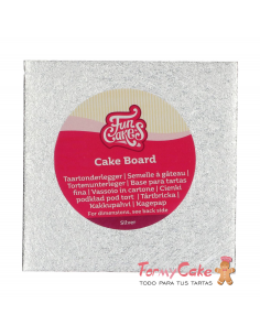 Base Cuadrada para Tartas 15cm Funcakes