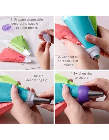 Adaptador para Boquillas 3 Colores Wilton