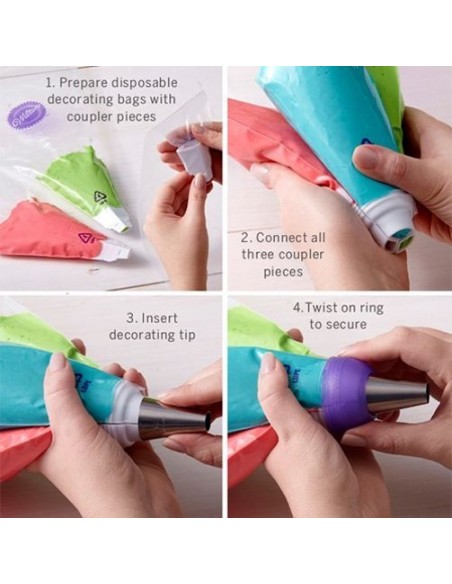 Adaptador para Boquillas 3 Colores Wilton