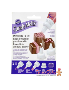 Set Boquillas Para Candy Melts Wilton