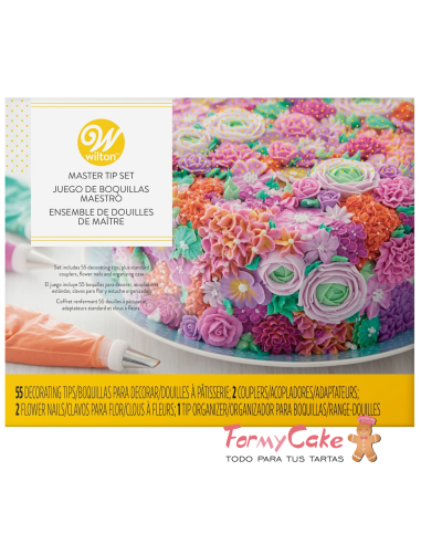 Organizador Boquillas 55ud Wilton