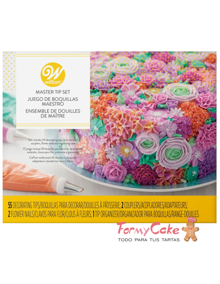 Organizador Boquillas 55ud Wilton