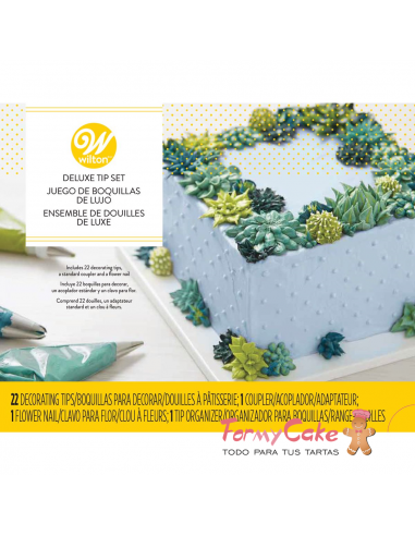 Kit Boquillas 22ud Wilton