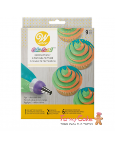 Kit Boquillas 3 Colores Wilton