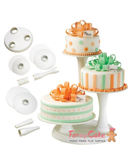 Stand 3 Pisos para Tartas Wilton