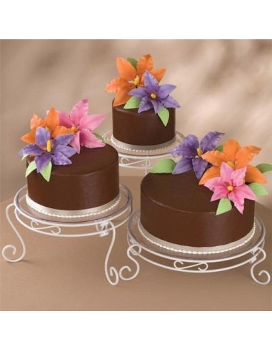 Soporte Metal Para Tartas 3uds Wilton