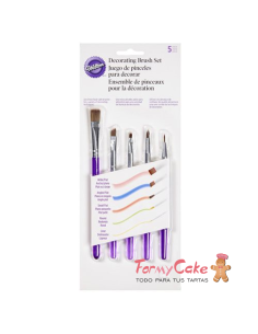 Set de Pinceles 5uds Wilton
