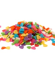 Corazones Colores De Azucar 100g Dekora 2