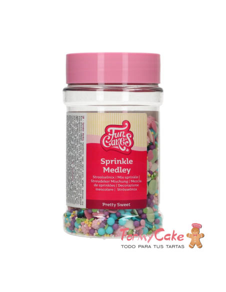 Sprinkle Medley Pretty Sweet 180g Funcakes