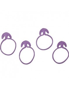 Gomas para Cerrar Mangas Pasteleras, 12u Wilton 2