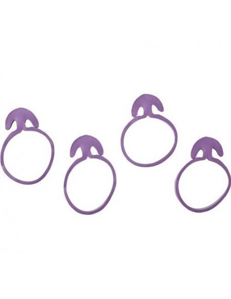 Gomas para Cerrar Mangas Pasteleras, 12u Wilton