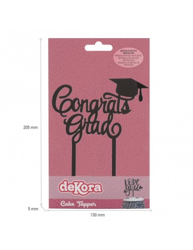 Topper Graduación Dekora