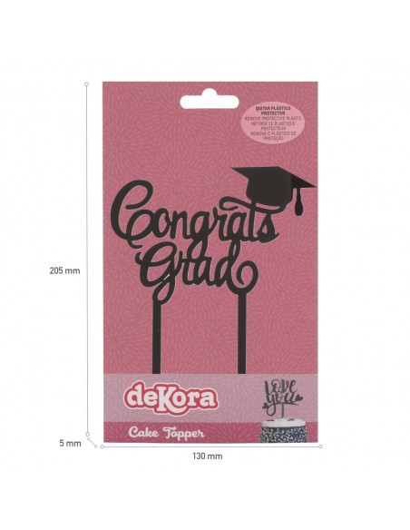 Topper Graduación Dekora