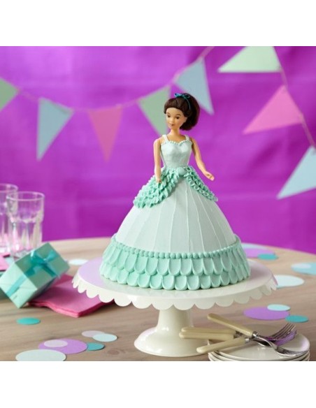 Molde Metal Falda Muñeca Wilton