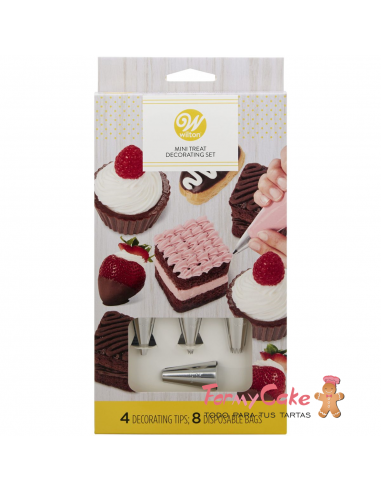 Kit Decoración Minidulces 12 piezas Wilton